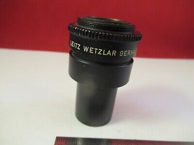 LEITZ GERMANY 519750 EYEPIECE OCULAR MICROSCOPE PART OPTICS AS PICTURED &8-A-57