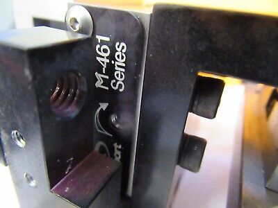 NEWPORT RESEARCH NRC OPTICAL M-461 SERIES MICROMETER STAGE AS PICTURED &8C-A-36