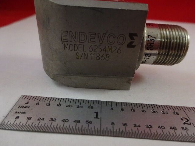 MEGGITT ENDEVCO ACCELEROMETER MODEL 6254M26 VIBRATION SENSOR #A2-FT-09