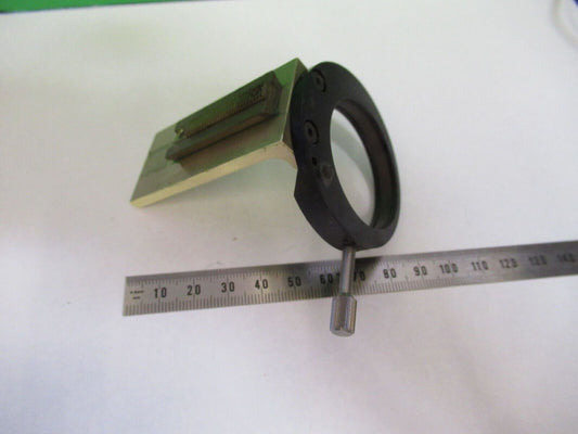 WILD HEERBRUGG SWISS M11 CONDENSER HOLDER MICROSCOPE PART AS PICTURED #G2-A-56