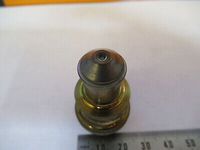 BAUSCH LOMB ANTIQUE 1/6 OBJECTIVE LENS MICROSCOPE PART AS PICTURED &A2-FT-78