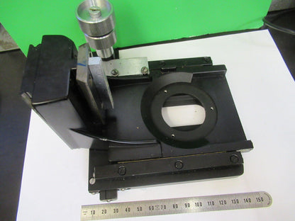 BAUSCH LOMB XY STAGE TABLE  MICROSCOPE PART AS PICTURED &75-B-23