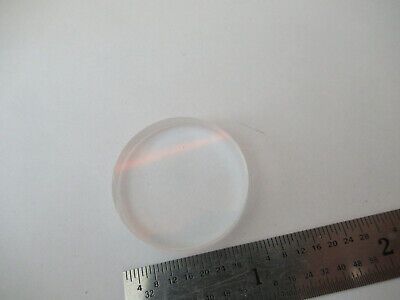 OPTICAL  FLAT COATED FUSED SILICA LENS LASER OPTICS AS PICTURED F2-A-250