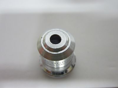 MICROSCOPE VINTAGE PART OPTICAL OBJECTIVE BAUSCH LOMB 10X OPTICS AS IS BIN#E2-11