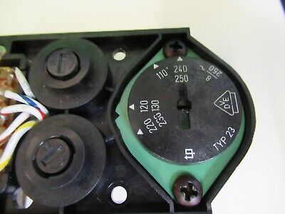 LEITZ ERGOLUX TRANSFORMER POWER SUPPLY MICROSCOPE PART AS PICTURED &15-A-91