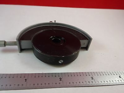 MICROSCOPE PART LEITZ GERMANY IRIS DIAPHRAGM OPTICS AS IS BIN#K9-B-14