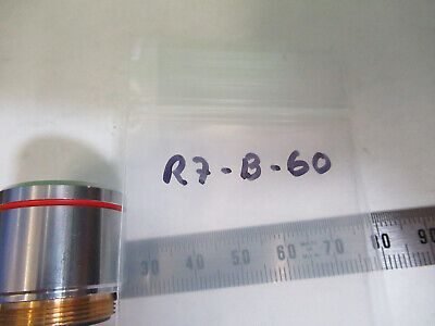 MEIJI 4X /160 LENS OBJECTIVE OPTICS MICROSCOPE PART AS PICTURED #R7-B-60