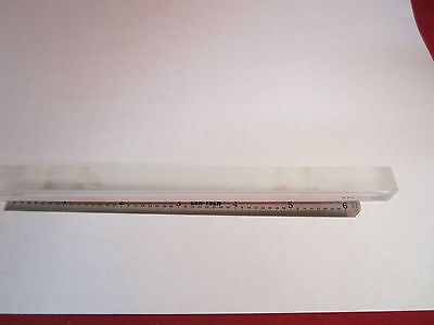 OPTICAL LONG BAR  GLASS LASER OPTICS BIN#8X