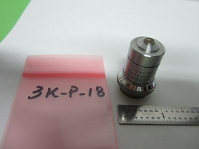 OPTICAL MICROSCOPE OBJECTIVE BAUSCH LOMB 10X OPTICS BIN#3K-P-18