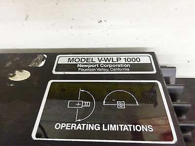 FOR PARTS NEWPORT OPTICAL LAMP V-WLP-1000 ILLUMINATOR OPTICS AS IS BIN #TB-4