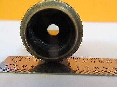 ANTIQUE BRASS OBJECTIVE MICROSCOPE PART AS PICTURED &7B-B-86