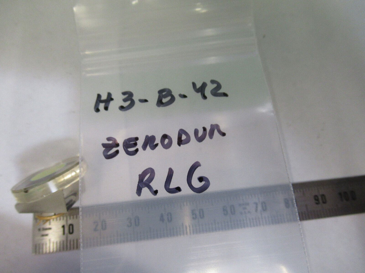 OPTICAL PHOTODIODE +ZERODUR MINI LENS RLG LITTON OPTICS  AS PICTURED &H3-B-42