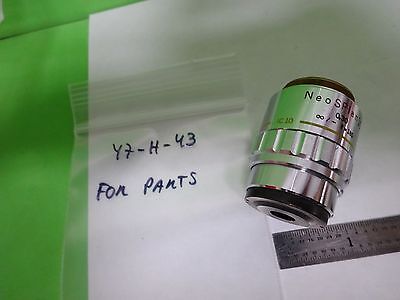 FOR PARTS MICROSCOPE OBJECTIVE DIC OLYMPUS NEOPLAN 10X OPTICS AS IS BIN#Y7-H-43