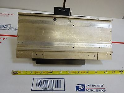 OLYMPUS MICROSCOPE STAGE TABLE PART &IL-3-D2