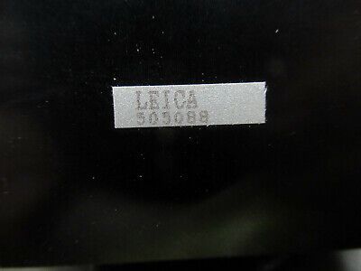 LEICA DMRX 505088 FILTER WHEEL ILLUMINATOR MICROSCOPE PART AS PICTURED P1-A-03