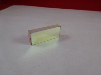 OPTICAL FLAT RECTANGULAR DICHROIC MIRROR OPTICS AS PICTURED &7C-A-13