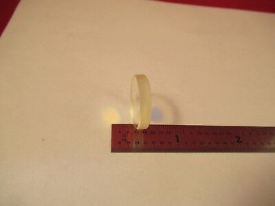 OPTICAL FLAT COATED CENTER LENS ZERODUR RING LASER GYRO PART PRO OPTICS &84-B-39