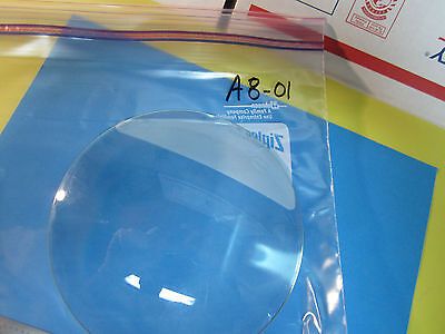 OPTICAL CONCAVE CONVEX LENS 6" DIA FL 45" LASER OPTICS BK7 GLASS BIN#A8-01