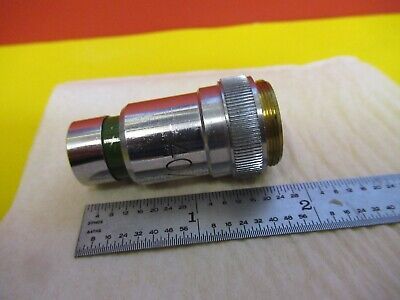 VICKERS 40X OBJECTIVE ENGLAND UK MICROSCOPE PART OPTICS AS PICTURED &16-C-61