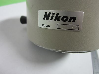 MICROSCOPE PART NIKON JAPAN VERTICAL ILLUMINATOR OPTICS BIN#Q6-09