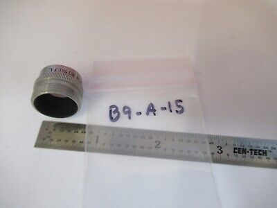 GAERTNER OBJECTIVE LENS 80mm EFL MICROSCOPE PART OPTICS AS PICTURED &B9-A-15