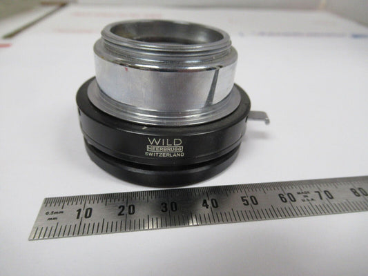 WILD M11 SWISS  CONDENSER + IRIS ASSEMBLY MICROSCOPE PART AS PICTURED &W6-A-05