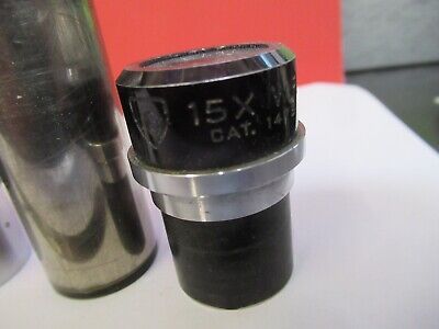 FOR PARTS LOT EYEPIECES AO ZEISS LEITZ OPTI MICROSCOPE PART AS PICTURED &Q1-A-78