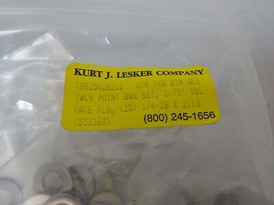 HIGH VACUUM KUST LESKER LOT SCREWS NUTS AS IS BIN#N8-H-12