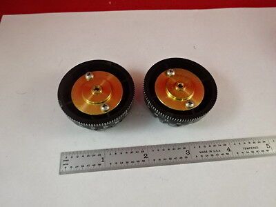 MICROSCOPE PART LEICA DMRB GERMANY PLASTIC KNOBS AS IS B#U1-C-03