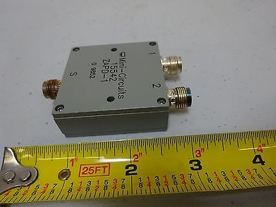 RF MICROWAVE MODULE MINI CIRCUITS ZAPD-1 TNC CONNECTOR AS IS BIN#TB-5-2-M