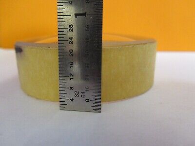 OPTICAL THICK PLANO CONVEX GLASS LENS OPTICS AS PICTURED &A3-B-63