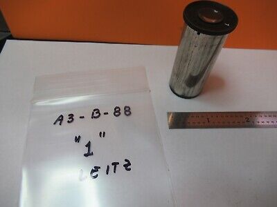 ANTIQUE ERNST LEITZ WETZLAR EYEPIECE "1" MICROSCOPE PART AS PICTURED &A3-B-88