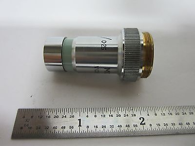 MICROSCOPE OBJECTIVE VICKERS UK ENGLAND 10X METALLOGRAPH OPTICS BIN#G5-27