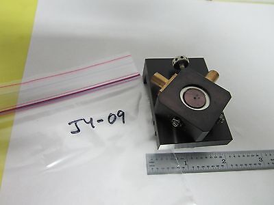 OPTICAL WEIRD SLIT PINHOLE FIXTURE ASSEMBLY LASER OPTICS BIN#J4-09