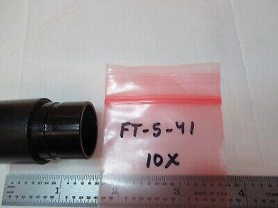 AMSCOPE EYEPIECE 10X MICROSCOPE PART OPTICS AS PICTURED &FT-5-41