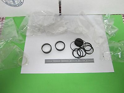 MICROSCOPE PARTS LOT LENSES POLYVAR REICHERT LEICA OPTICS AS IS BIN#L7-36