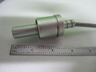 MICROSCOPE PART LEITZ WETZLAR GERMANY FIBER OPTICS [dented] AS IS BIN#S1-L-15