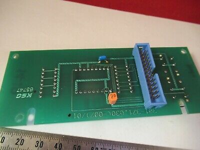 LEICA LEITZ DMRB LMW-MQM BOARD DISPLAY MIKROSKOP TEIL WIE ABGEBILDET #10-A-97