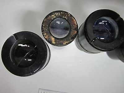 LOT 6 EA AO BAUSCH LOMB EYEPIECES MICROSCOPE PART OPTICS AS IS BIN#L2-09