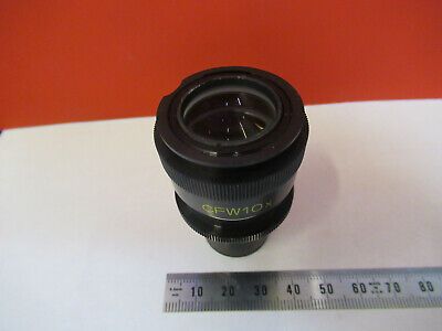 NIKON CFW10X EYEPIECE OCULAR LENS MICROSCOPE PART AS PICTURED &Q3-B-79