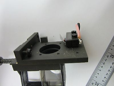 MICROSCOPE ZEISS PHOTOMIC BEAM SPLITTER ASSEMBLY [smeared] OPTICS BIN#E5-P-7