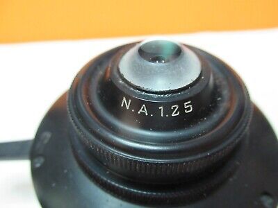 AO AMERICAN OPTICAL CONDENSER + IRIS DIAPHRAM for MICROSCOPE AS PICTURED 16-C-17