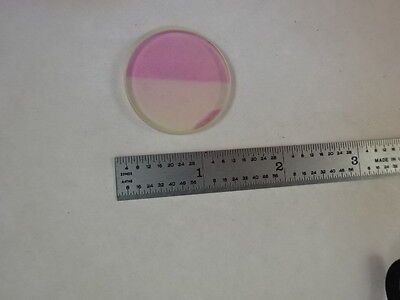 OPTICAL COATED LENS LASER OPTICS AS IS B#N6-B-23