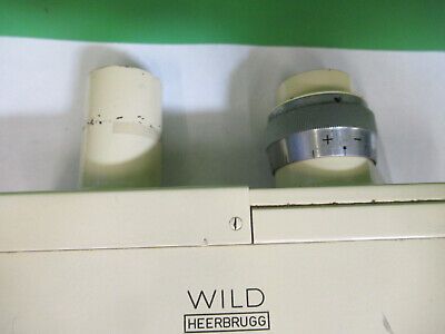 WILD HEERBRUGG M11 BINOCULAR HEAD OPTICS MICROSCOPE PART AS PICTURED &Q9-A-121