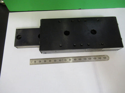 OPTICS PARKER BALL BEARING LINEAR SLIDE POSITIONING  AS PICTURED &Z5-A-50