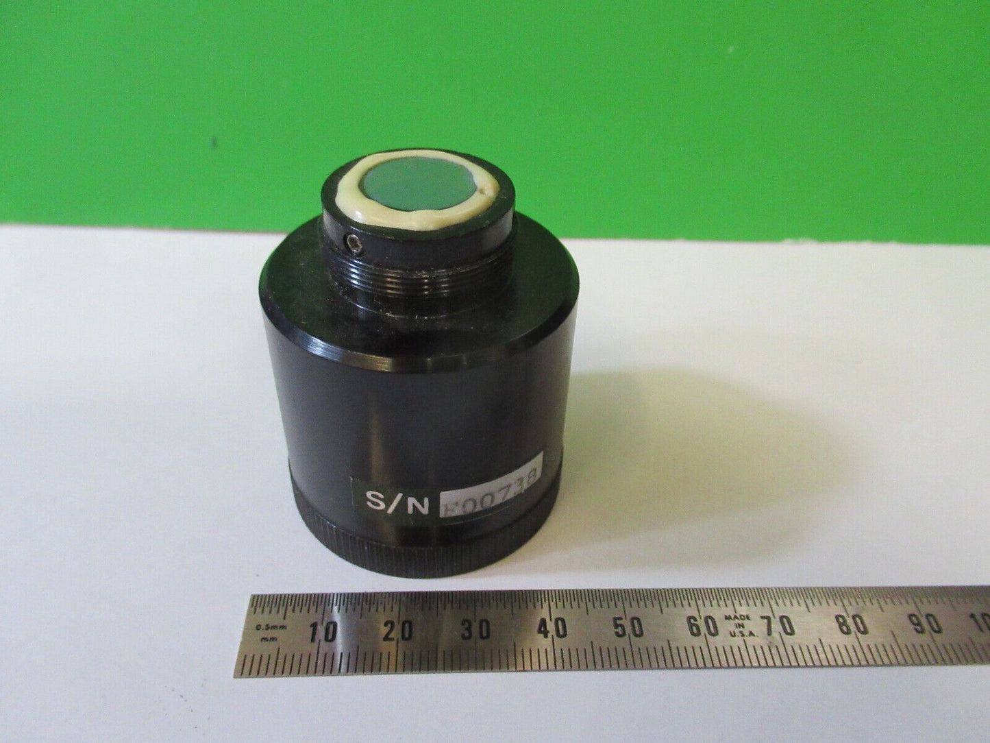 OPTICAL MOUNTED DICROIC FILTER MIL SPEC LASER OPTICS AS PICTURED #22-A-61