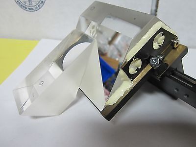 MICROSCOPE LEICA REICHERT POLYVAR PRISM ASSEMBLY SLIDE OPTICS BIN#H3-06