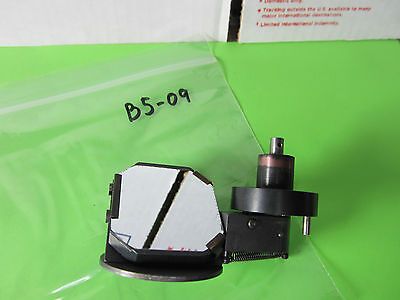 OPTICAL MICROSCOPE PART ZETOPAN REICHERT AUSTRIA INSIDE MIRROR OPTICS BIN#B5-09