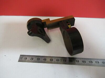 ANTIQUE BAUSCH LOMB RARE CONDENSER HOLDER MICROSCOPE PART AS PICTURED #vB7-A-22