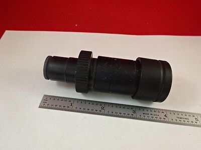 MICROSCOPE PART OLYMPUS JAPAN PHOTO OCULAR EYEPIECE OPTICS AS IS #D3-A-14